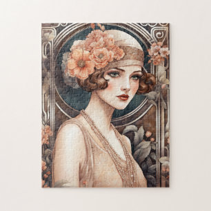 Roaring Twenties Flapper Puzzle