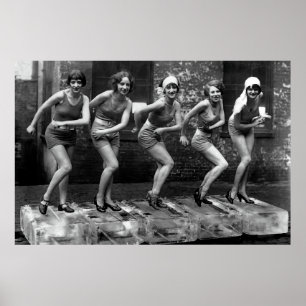 ROARING TWENTIES FLAPPERS POSTER