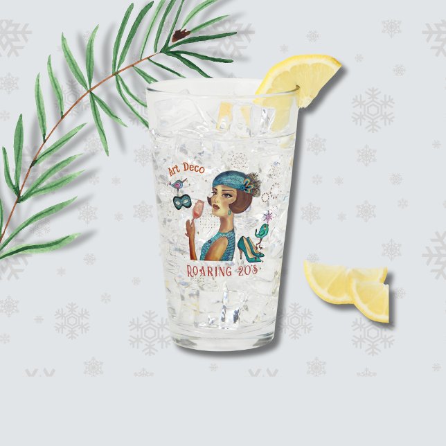 Roaring Twenties Revival Art Deco Glas (Roaring Twenties Revival Art Deco Glass)