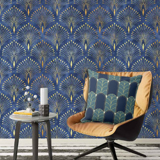 Roaring Twenties Revival Geometric Kissen