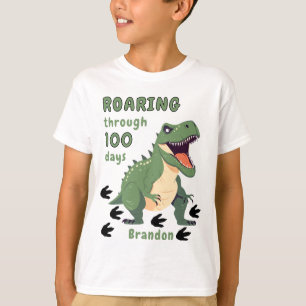Roaring über 100 Tage T - Shirt in der Schule