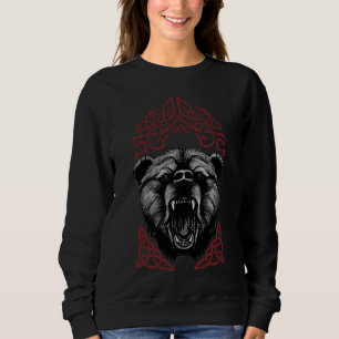 Roaring Viking Bear Sweatshirt