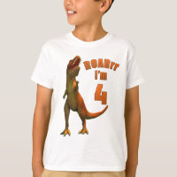 ROARrr I m 6 Fun T-Rex Kind Geburtstag