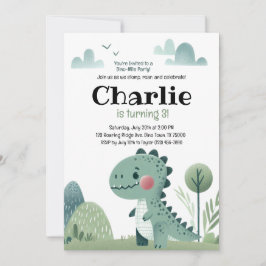 Roarsome Dino Birthday – Einladung