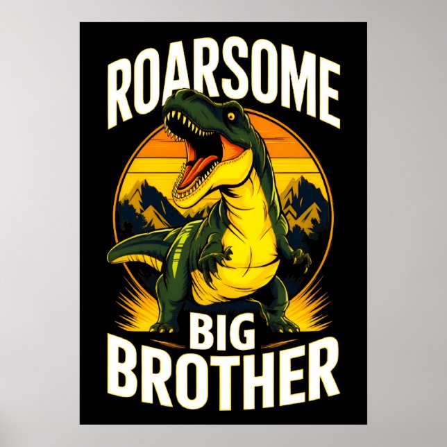 Roarsome Dinosaur Big Brother Poster (Vorne)