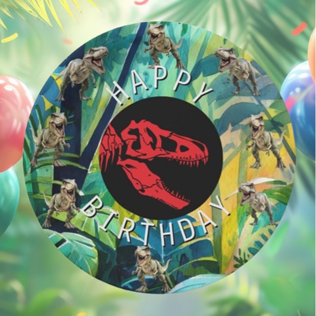 ROARSOME Dinosaur Party Pappteller (T-Rex Dinosaur Party Paper Plates for Epic Celebrations!)