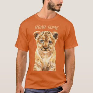 ROARSOME Niedlich Lion Cub Baby Lion Safari Wild A T-Shirt