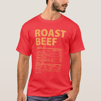 Roast Beef Kostüm Funny Erntedank Food Nutriti T-Shirt