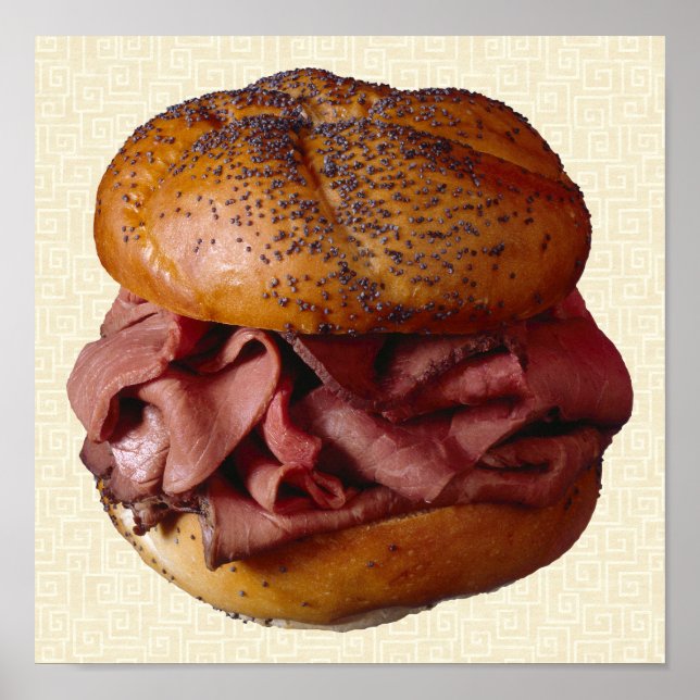 Roast Beef Poster (Vorne)