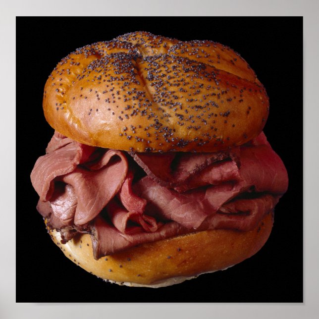 Roast Beef Poster (Vorne)