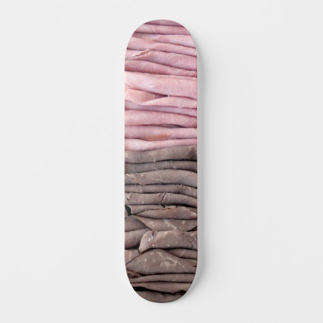 Roast Beef und Honey Ham Skateboard (Vorderseite)
