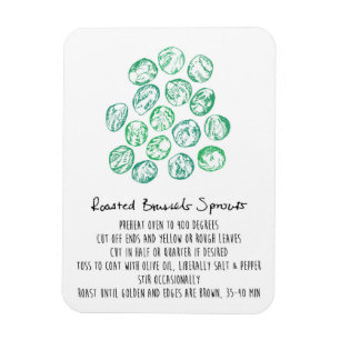 Roasted Brussel Sprouts Rezept Magnet