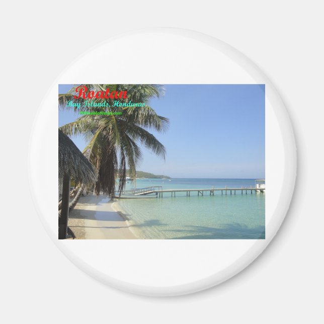Roatan, Bay Islands, Honduras Magnet (Vorne)