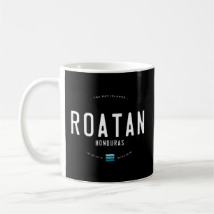 Roatan Honduras Beach Waves Kaffeetasse