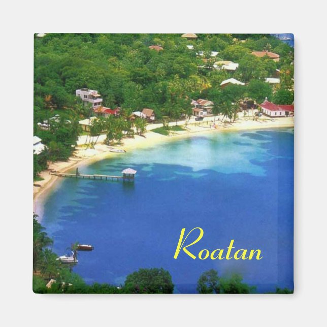 Roatan-Honduras-Magnet Magnet (Vorne)