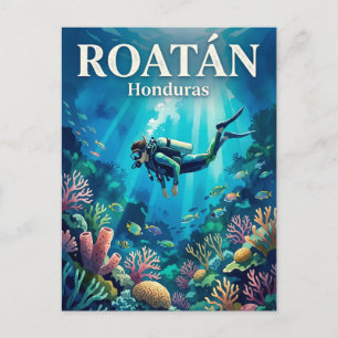 Roatán Honduras Postkarte