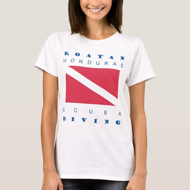 Roatan Honduras T-Shirt (Vorderseite)