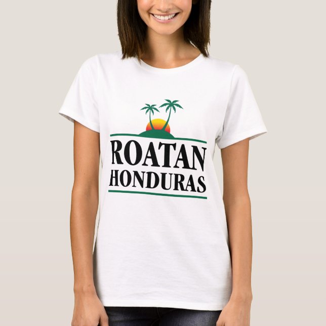 Roatan Honduras T-Shirt (Vorderseite)