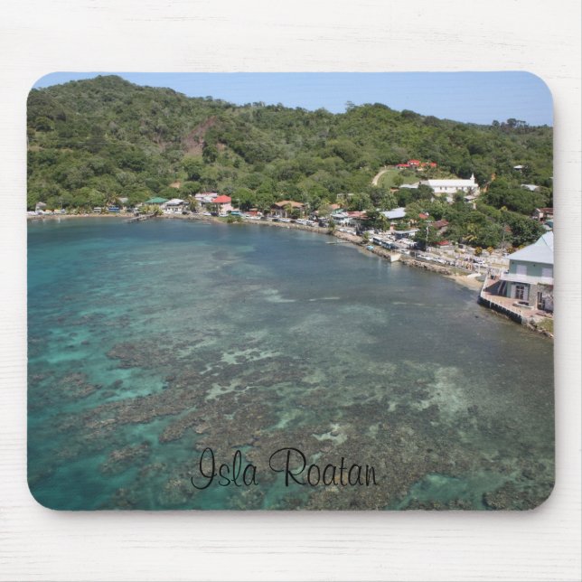Roatan Insel Mousepad (Vorne)