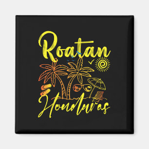 Roatan Souvenirs Honduras Beach Honduras Urlaub Magnet