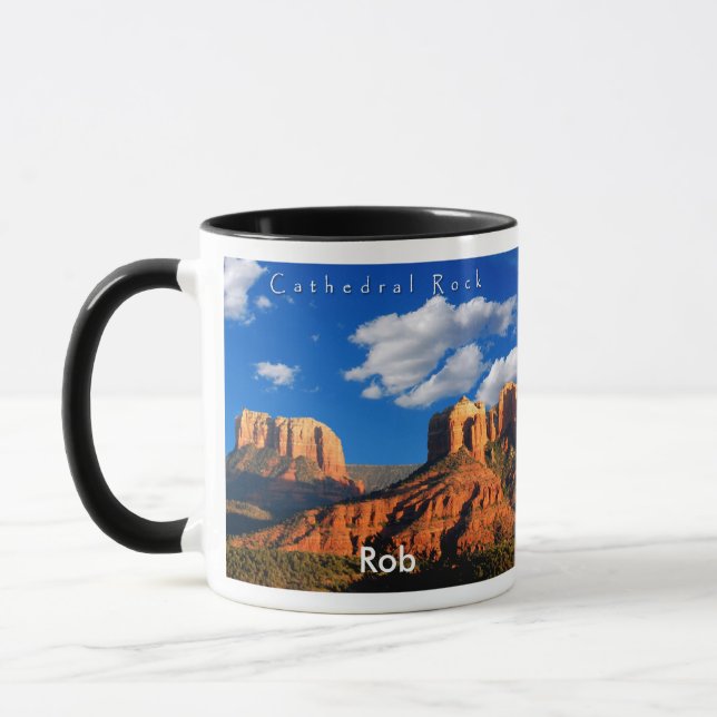 Rob auf Kathedralen-Felsen und Gericht-Tasse Tasse (Links)