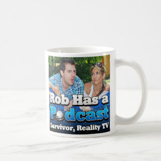 Rob hat eine Podcast-Kaffee-Tasse Kaffeetasse