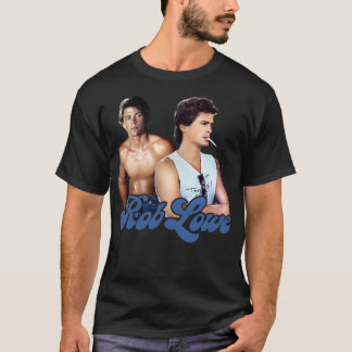 Rob Lowe Sexy 80er Jahre Ästhetik Design T-Shirt