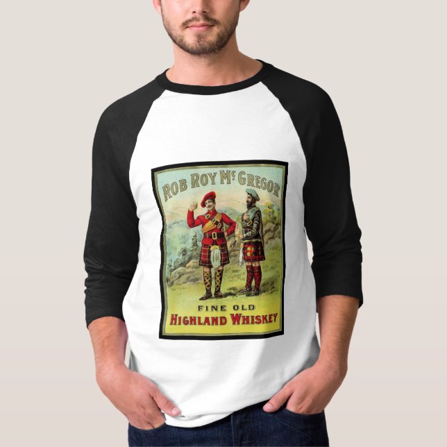 Rob Roy Highland Whiskey T - Shirt (Vorderseite)