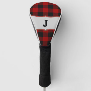 Rob Roy Tartan Rot & Schwarz Golfschläger Driver C Golf Headcover