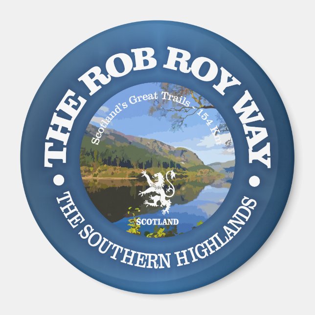 Rob Roy Way (rd) Magnet (Vorne)