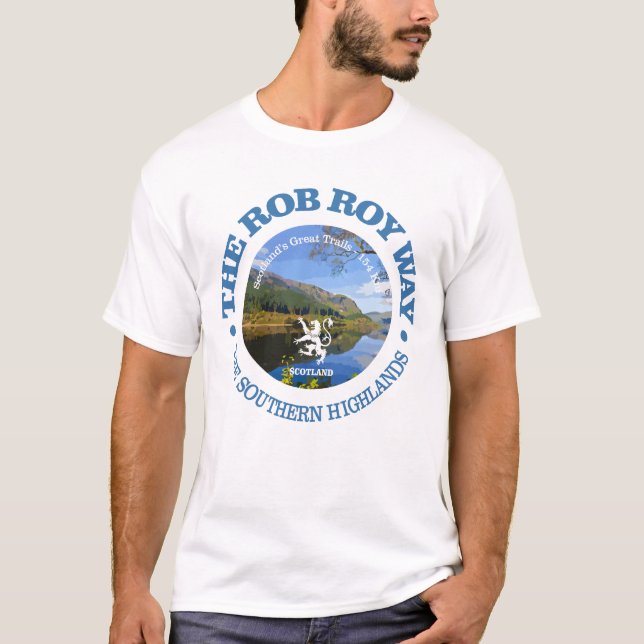 Rob Roy Way (rd) T-Shirt (Vorderseite)
