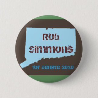 Rob Simmons für Senatsknopf Button