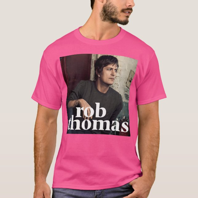 Rob Thomas Singer Music Band T-Shirt (Vorderseite)
