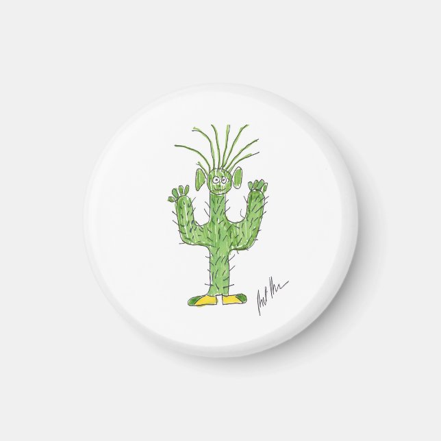 RobArt Cactus Magnet (Vorne)