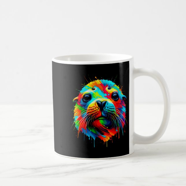 Robbe Seelöwe  Kaffeetasse (Rechts)