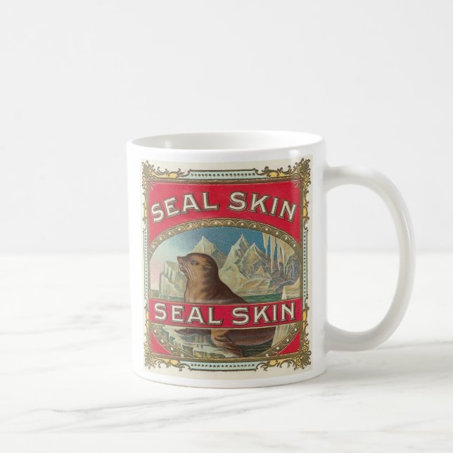 Robbenfell Tasse (Rechts)