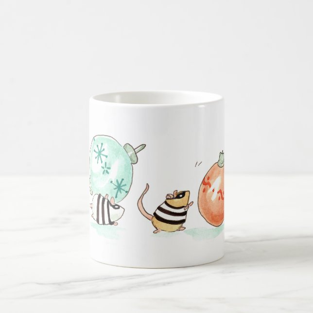 Robber Mice Christmas Heist Tasse (Mittel)