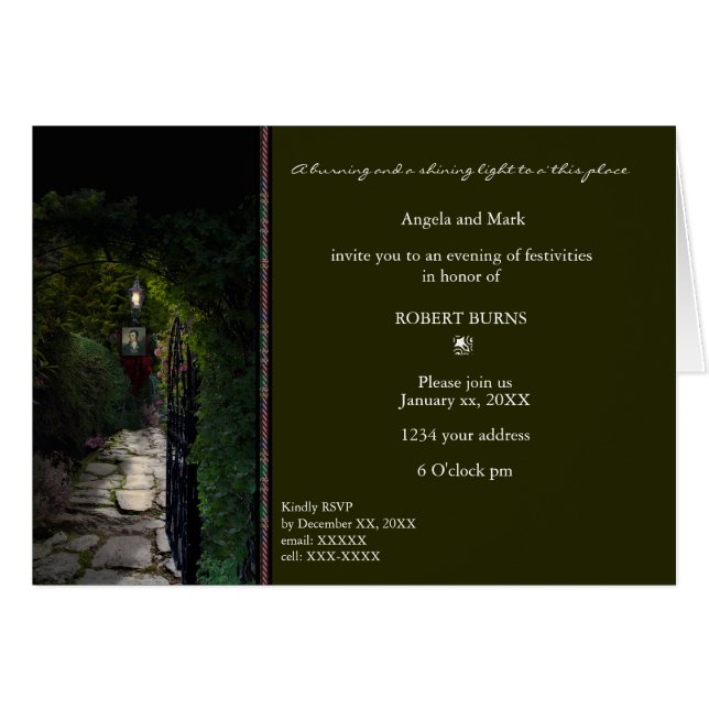 Robbie Burns Gate (Vorderseite (Horizontal))