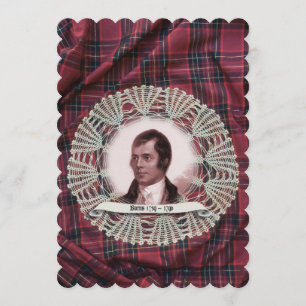 Robbie Burns Highland Einladung