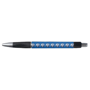 Robbie Burns - Oidhche Bhlas Burns Blaue Text Kugelschreiber