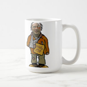 robbie der obdachlose Typ Kaffeetasse