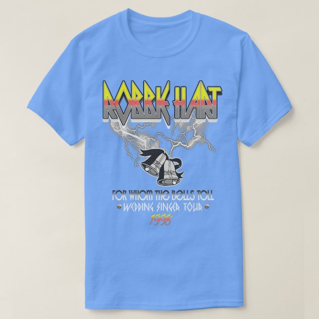 ROBBIE HART Wedding Singer Tour 1998 T-Shirt (Design vorne)