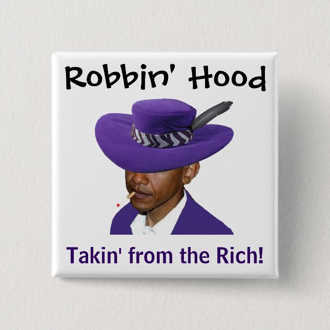 Robbin Haube - Obama Button (Vorderseite)