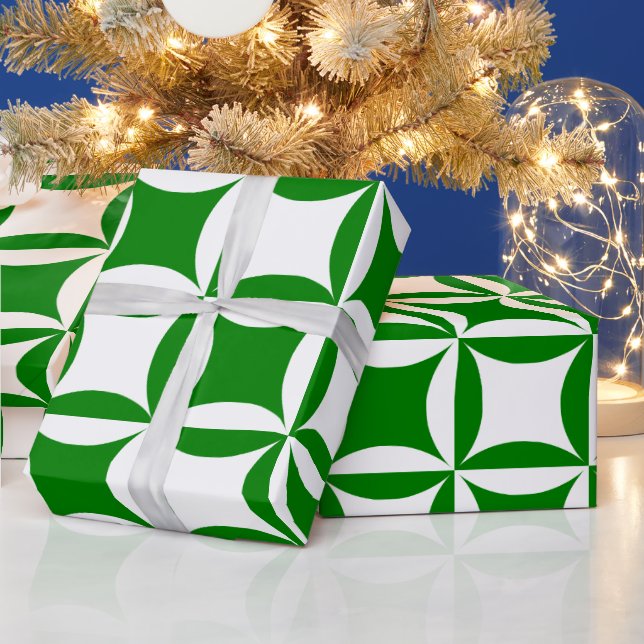 Robbing Peter zu Pay Pual Green Patches Geschenkpapier (Feiertage)