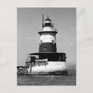 Robbins Reef Lighthouse Postkarte