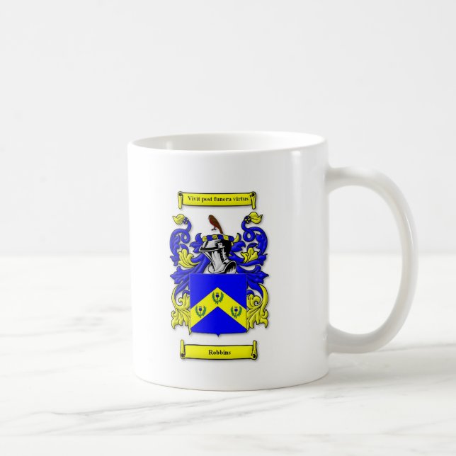 Robbins Wappen Tasse (Rechts)
