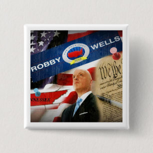 Robby Brunnen für Präsidenten 2016 Button