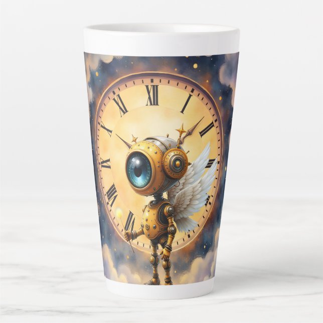 Robby der geflügelte Zeitwächter – Wings of Time S Milchtasse (Vorderseite)