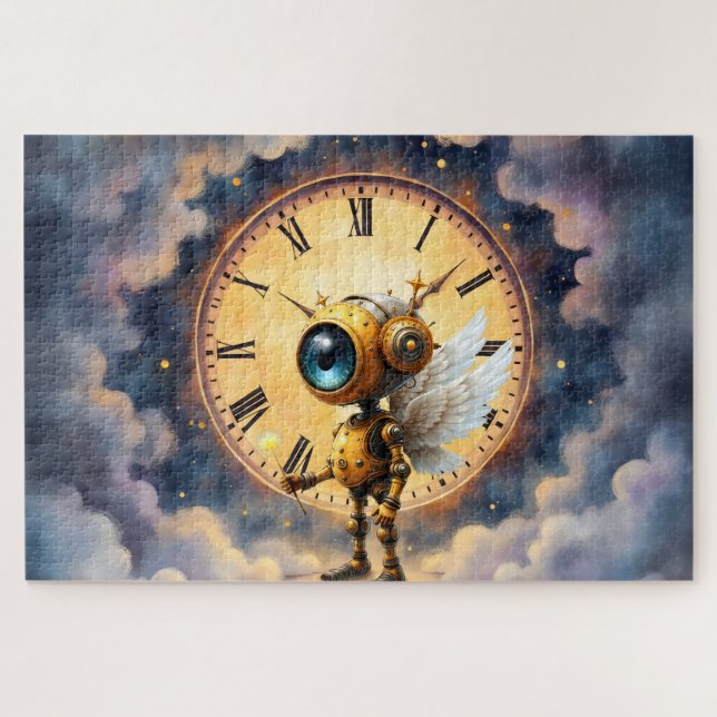 Robby der geflügelte Zeitwächter – Wings of Time S Puzzle (Horizontal)