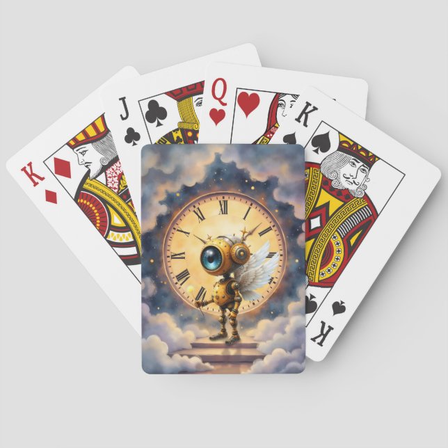 Robby der geflügelte Zeitwächter – Wings of Time S Spielkarten (Rückseite)